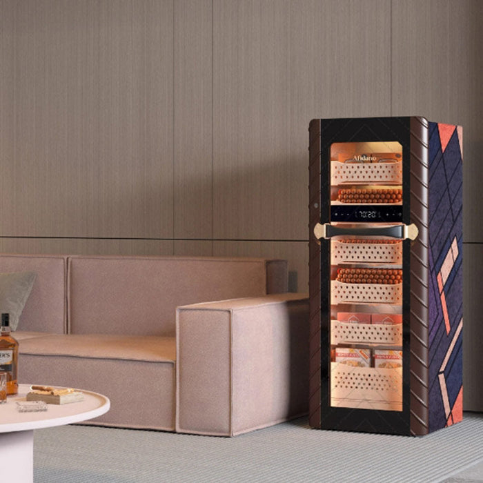 Smart Innovation in Cigar Preservation Afidano Smart Humidor — Intelligent Care for Your Collection