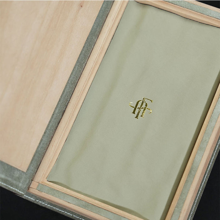 Afidano 5-Cigar Book-Style Portable Cigar Humidor – Premium Leather Travel Humidor